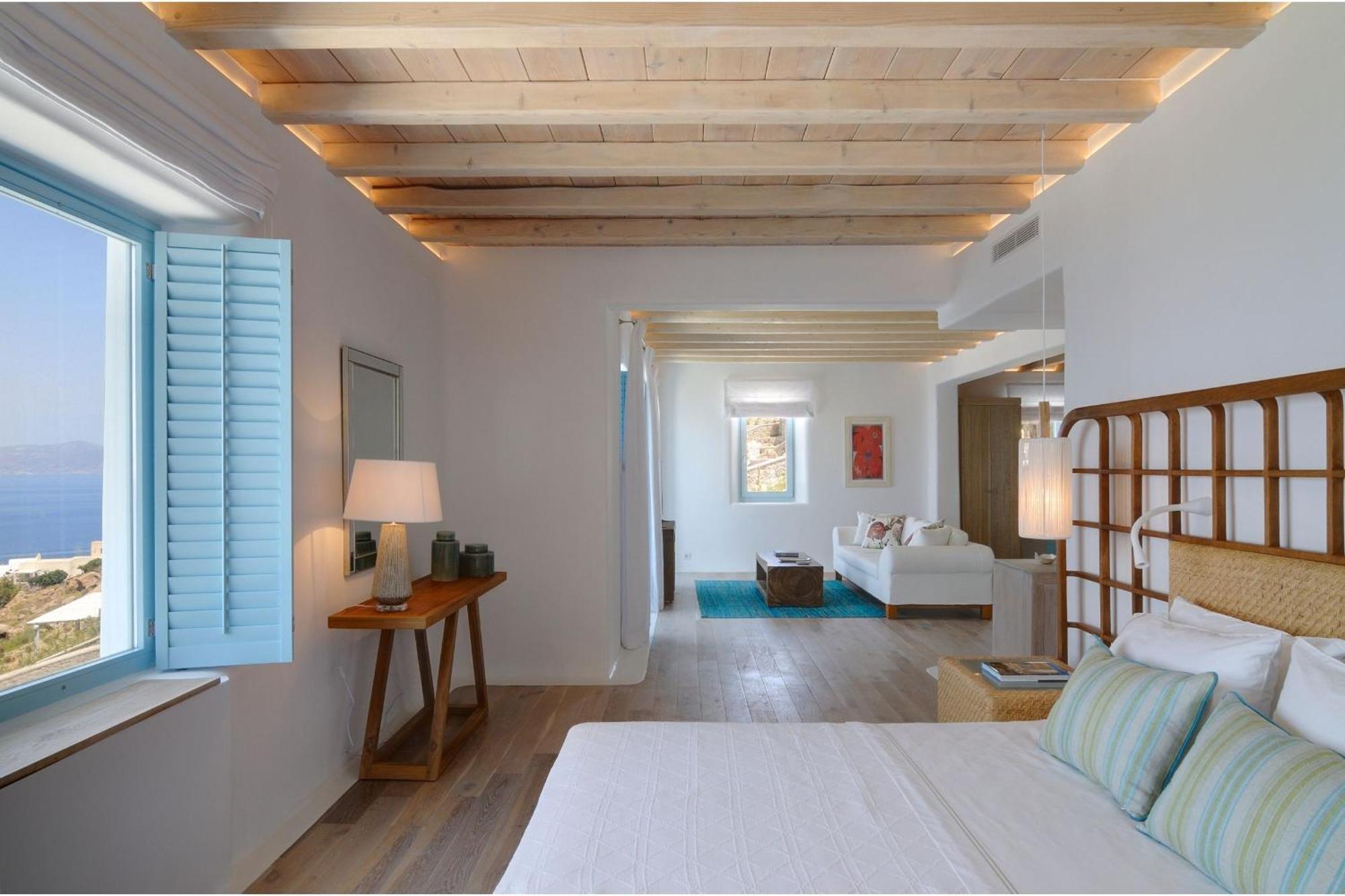 Stunning Mykonos 7 Bedrooms Rosella Private Pool Modern Interiors Pouli Agios Ioannis Diakoftis