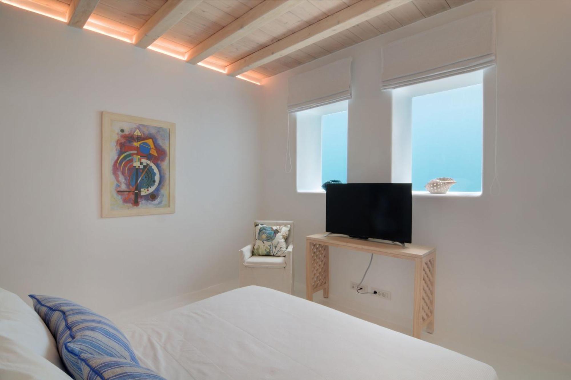 Villa Stunning Mykonos 7 Bedrooms Rosella Private Pool Modern Interiors Pouli