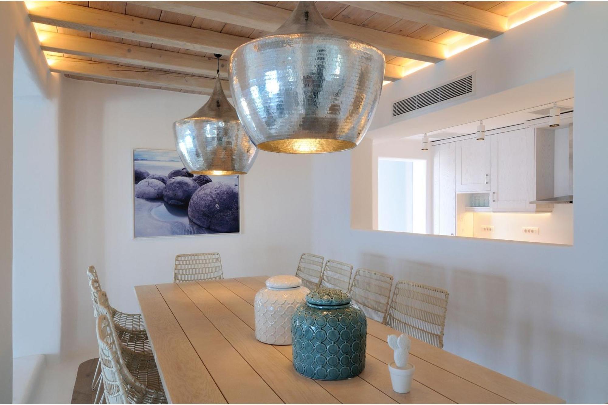 Villa Stunning Mykonos 7 Bedrooms Rosella Private Pool Modern Interiors Pouli
